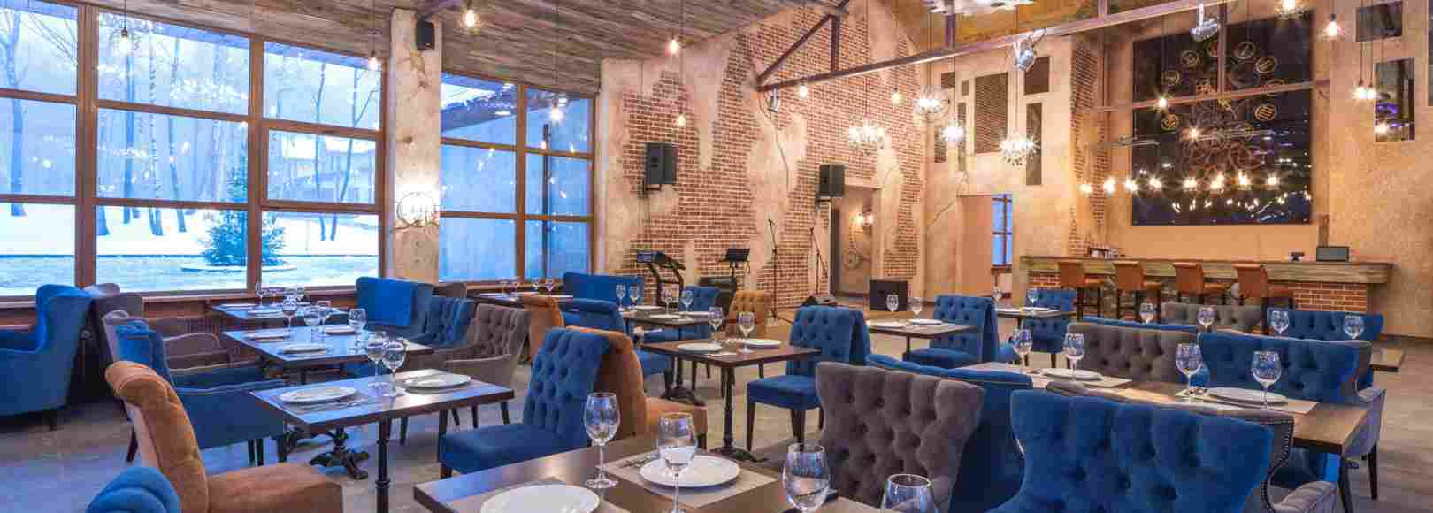 Фотография банкетного зала ЛЕВЪ