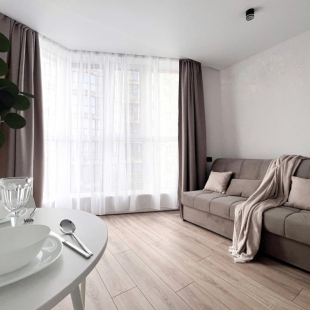 Фотография квартиры Квартира Новая Видовая Студия в Домe Бизнec-Класca