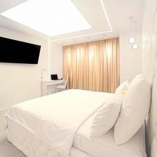 Фотография квартиры Апартаменты 12 этаж,студия 30кв.м,джакузи,вид на Волгу,новый дом,самый центр,вокзал пешком