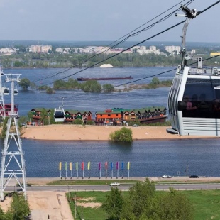 Фотография достопримечательности Нижегородская канатная дорога