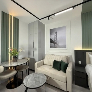 Фотография квартиры Апартаменты Stylish studio next to Malibu pk
