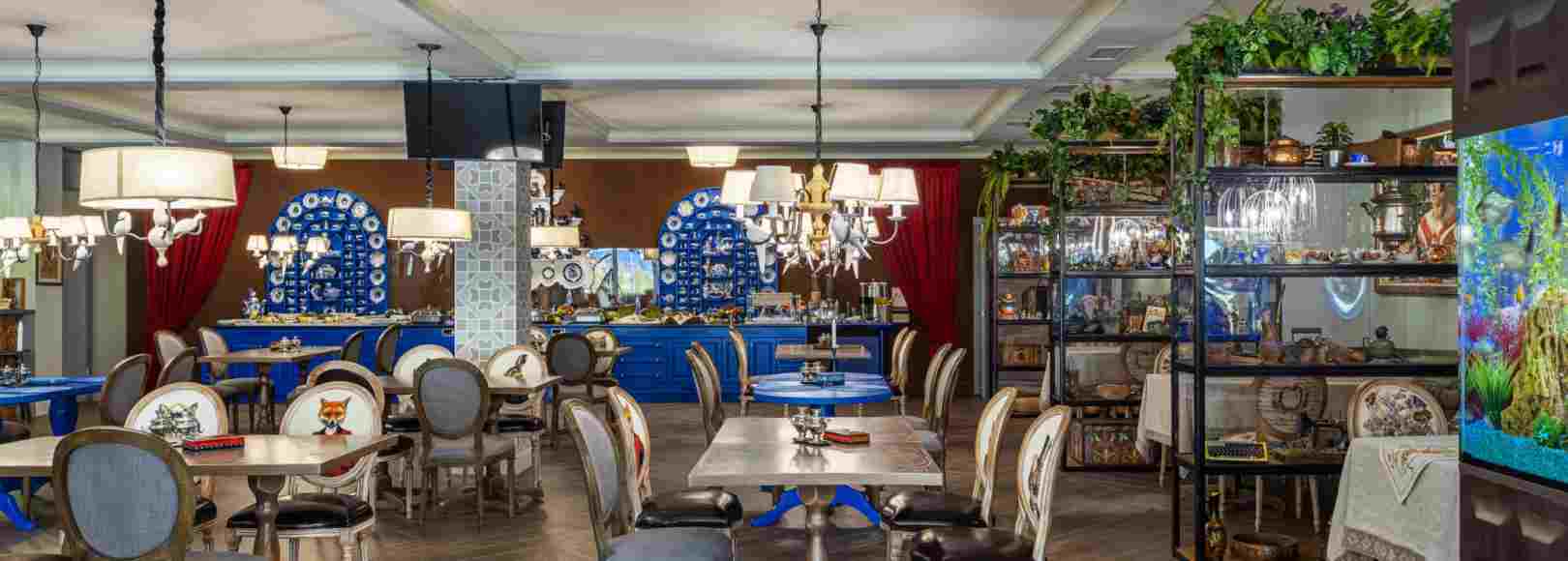 Фотография банкетного зала Зал ресторана Сказки Пушкина