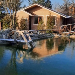 Фотография Коттеджа Частный Дом в  Экодеревне Печки Лавочки