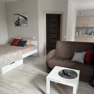 Фотография квартиры Квартира 1 комнатная квартира-студия с балконом для 4 гостей