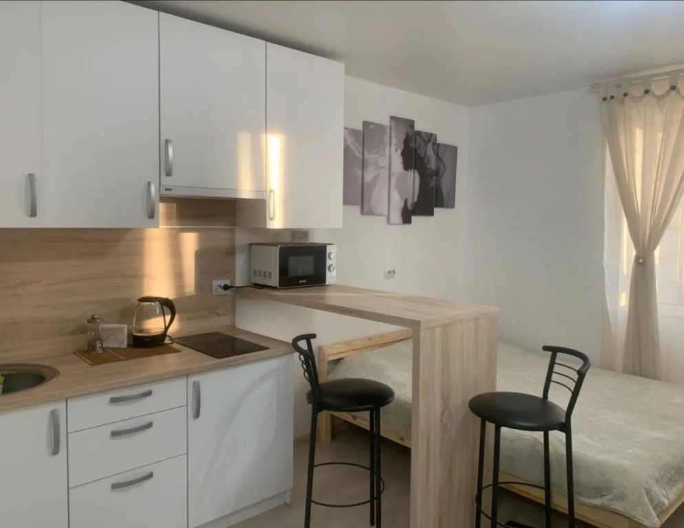 Фотография квартиры Квартира Уютная квартира- студия в Заречье с видом на достопримечательность городасуа