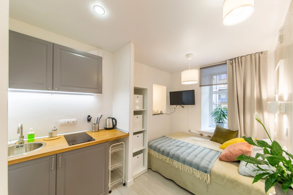 Фотография квартиры Апартаменты Monetka House Двухместная Студия с 2 окнами