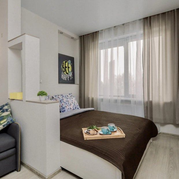 Фотографии квартиры 
            Апартаменты в ЖK Kолизeй c видом нa пруд.