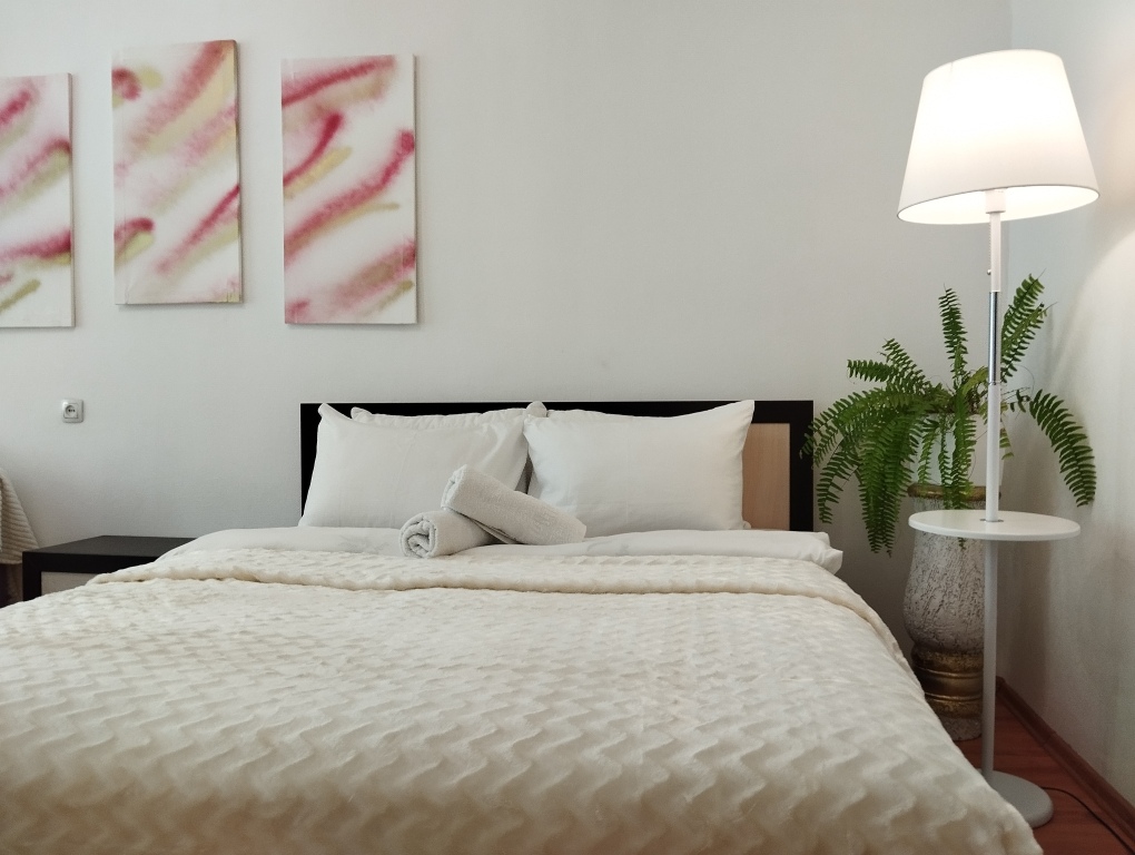 Фотография квартиры Квартира Трёхместная. Центр. Светлая. Теплая. Балкон