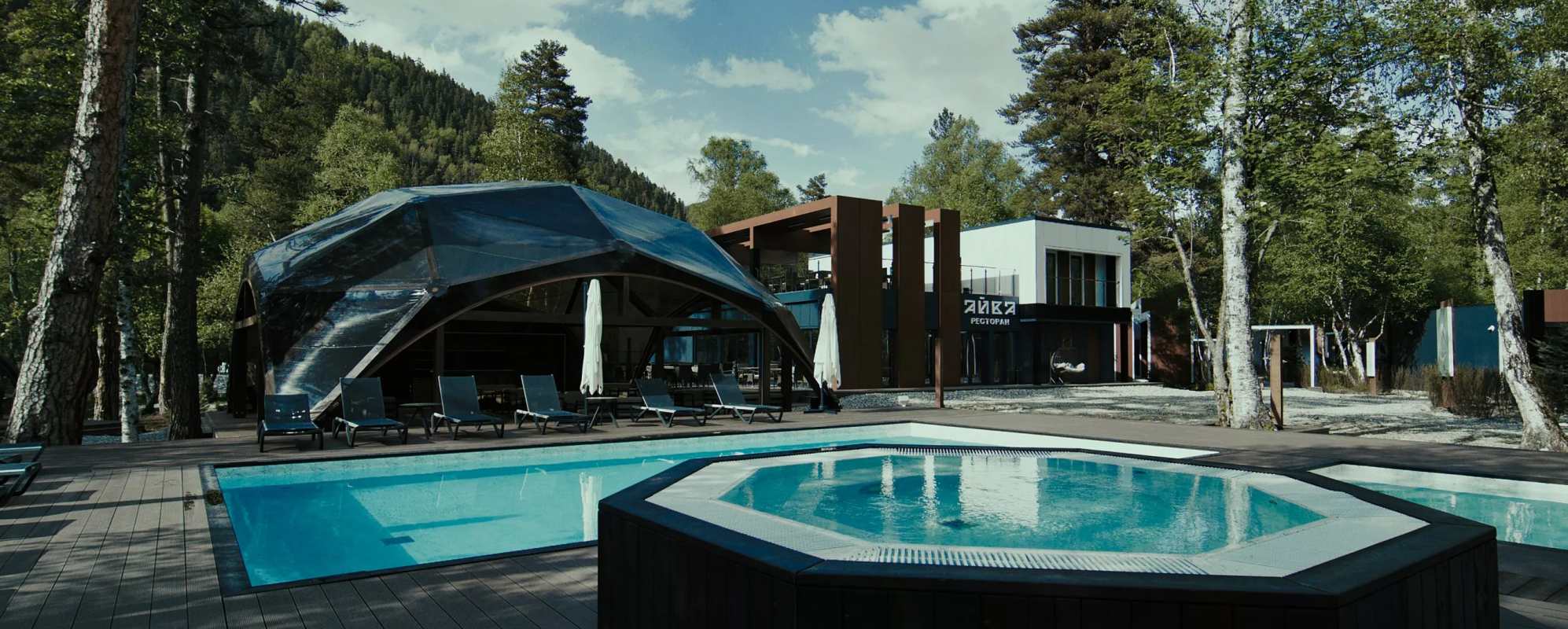 Фотографии банкетного зала Панорамный лаунж WoodHall