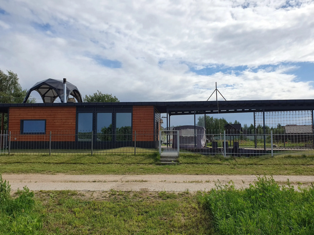 Фотография Коттеджа Частный дом Дом c сауной на берегу Волги