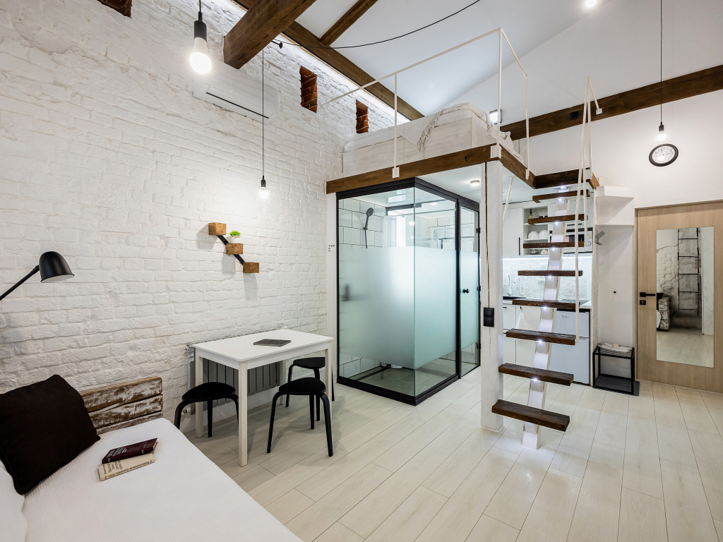 Фотография квартиры Апартаменты Лофт 2 Двухуровневые на Грузинской Улице 41А