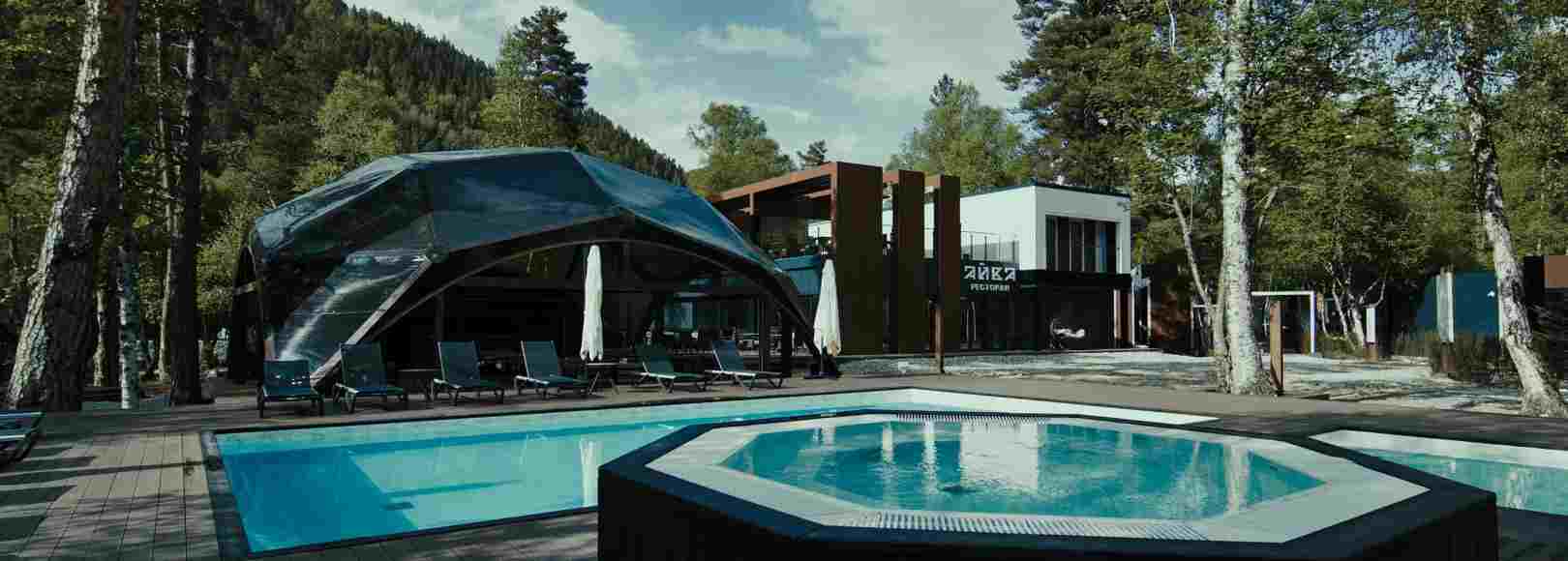 Фотография банкетного зала Панорамный лаунж WoodHall