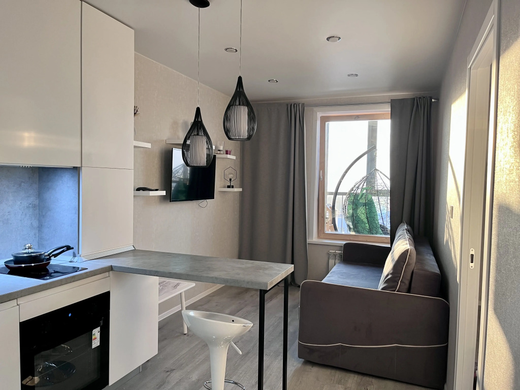 Фотография квартиры Квартира Уютная двухкомнатная студия у Аквапарка