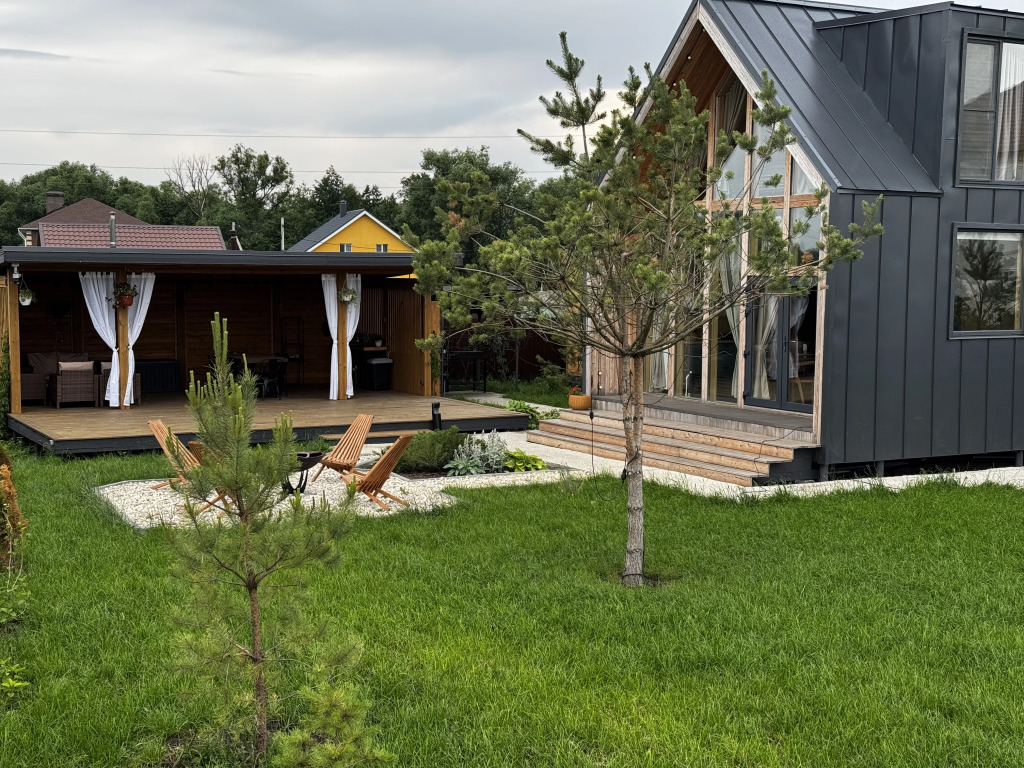 Фотография Коттеджа Частный дом Барнхауз с сауной и уличным джакузи