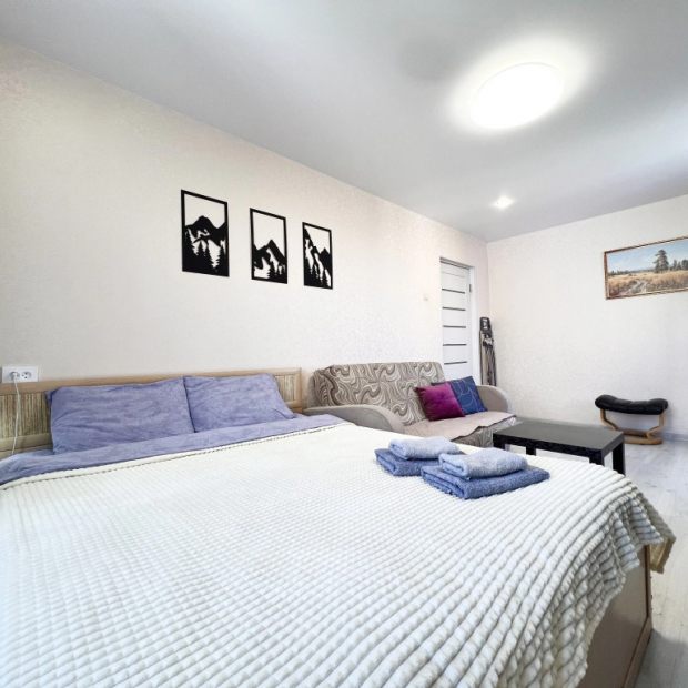 Фотографии квартиры 
            Апартаменты 51 с Шикарным Видом Сканди на Старостина, 33