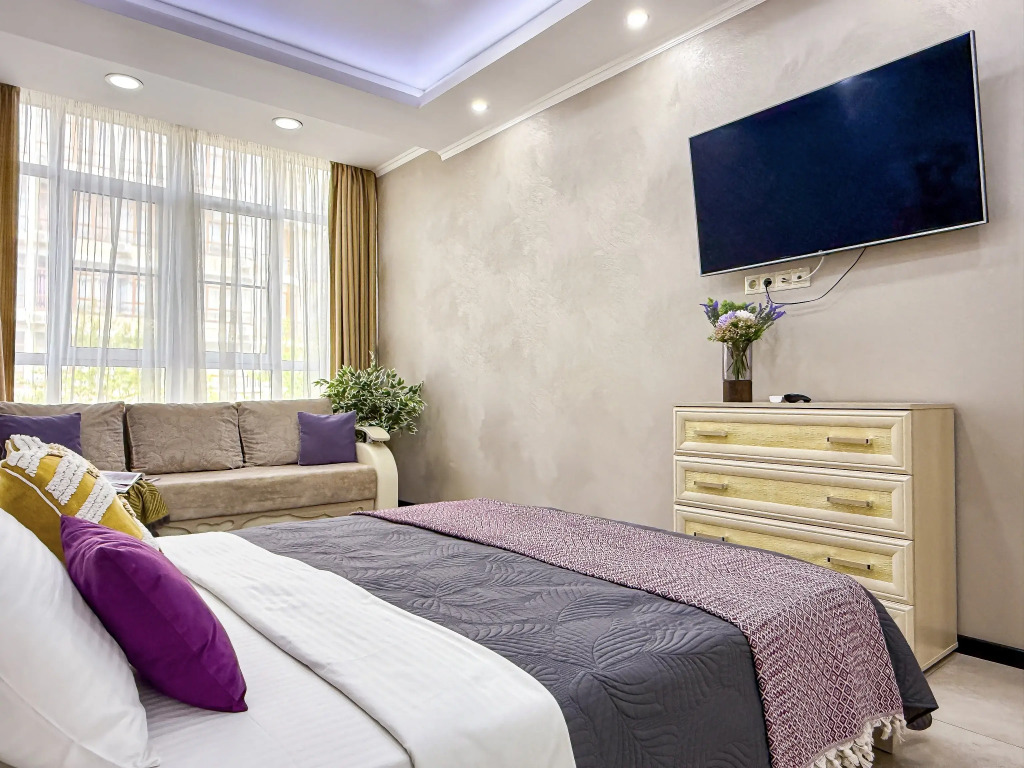 Фотография квартиры Квартира Большая однокомнатная Фиолето