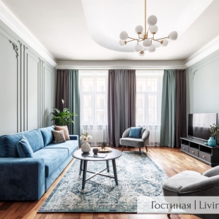 Фотография квартиры Апартаменты Minin Apartments у Эрмитажа 220 кв.м.