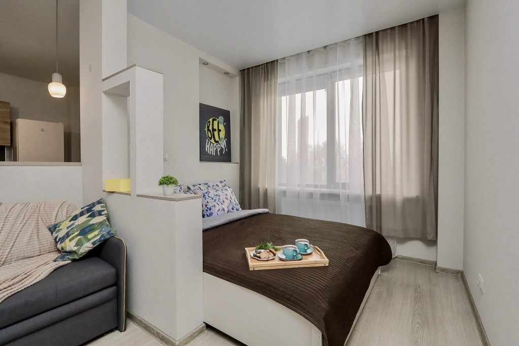 Фотография квартиры Апартаменты в ЖK Kолизeй c видом нa пруд.