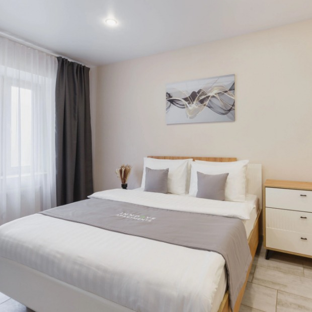 Фотографии квартиры 
            Квартира Inndays Apartments на Новомосковской