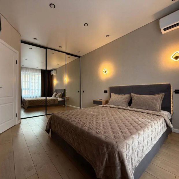 Фотографии квартиры 
            Квартира В стиле Лофт на 14 этаже