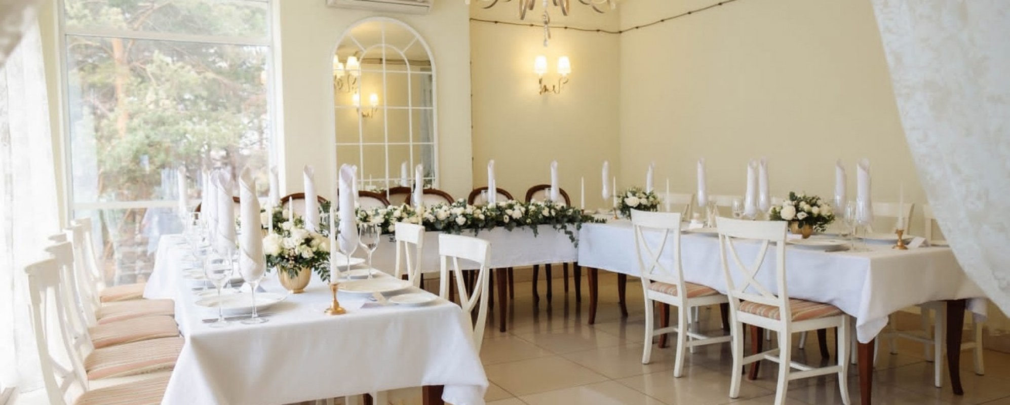 Фотографии банкетного зала La Rose D’Or Зал ПРОВАНС