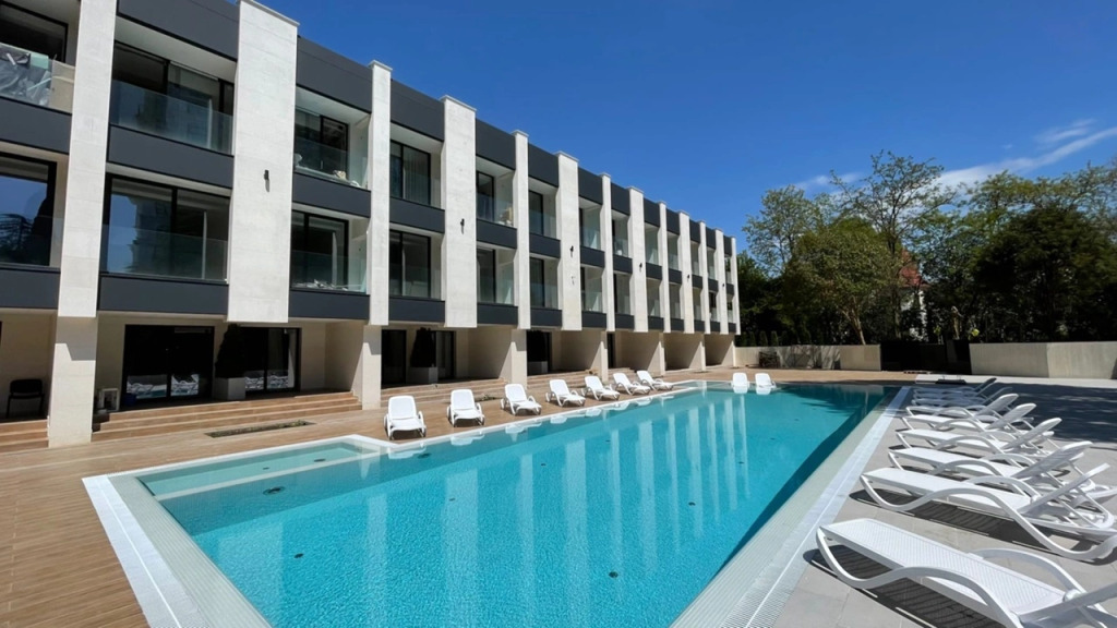 Фотография квартиры Апартаменты в отеле с подогреваемым бассейном