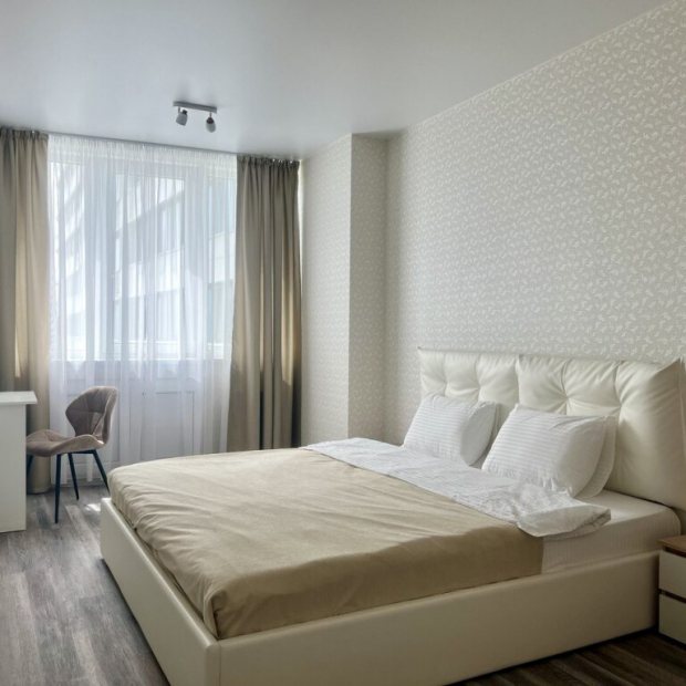 Фотографии квартиры 
            Апартаменты Fox Homes Уютная евро 2к квартира с видом на Дон