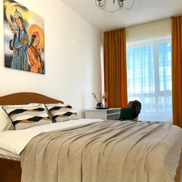 Фотографии квартиры 
            Апартаменты Атмосферная Евродвушка Сияние