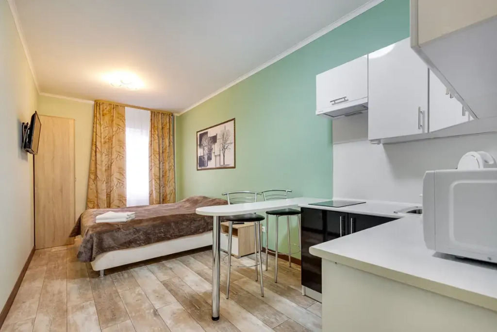 Фотография квартиры Апартаменты Никольские Зеленая Студия