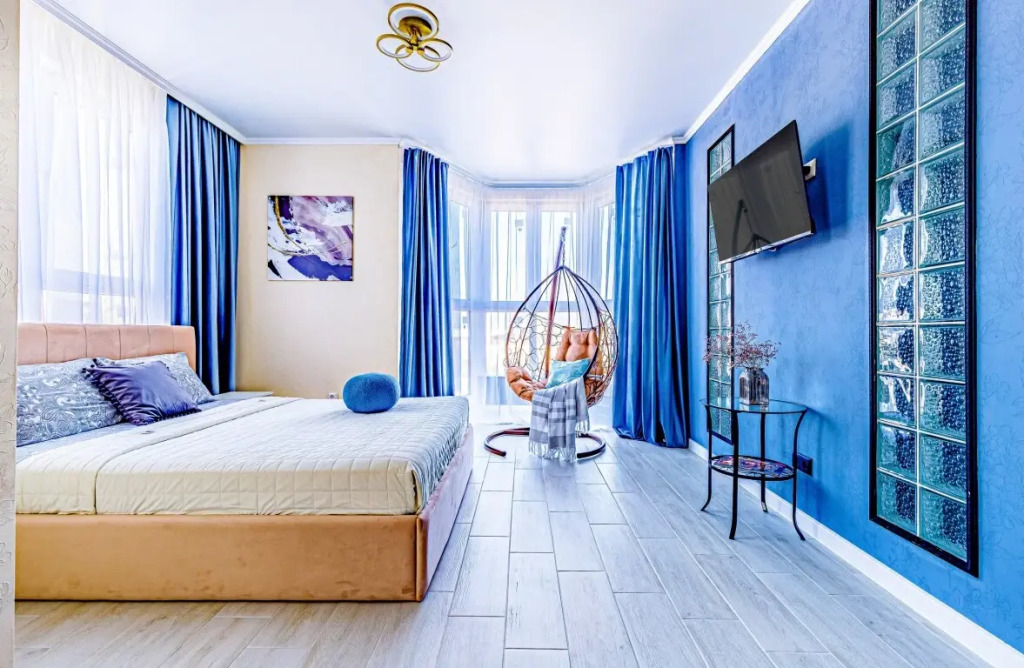 Фотография квартиры Апартаменты Комфорт с Красивым Видом Юг-Апарт