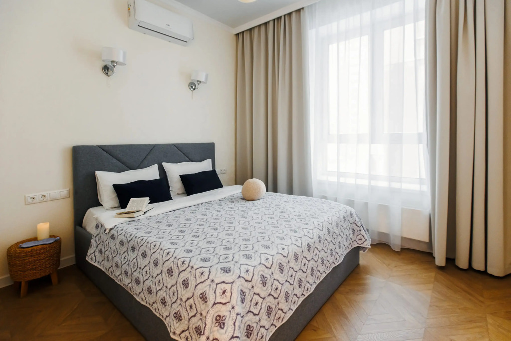 Фотография квартиры Апартаменты 37м с Кроватью и Диваном