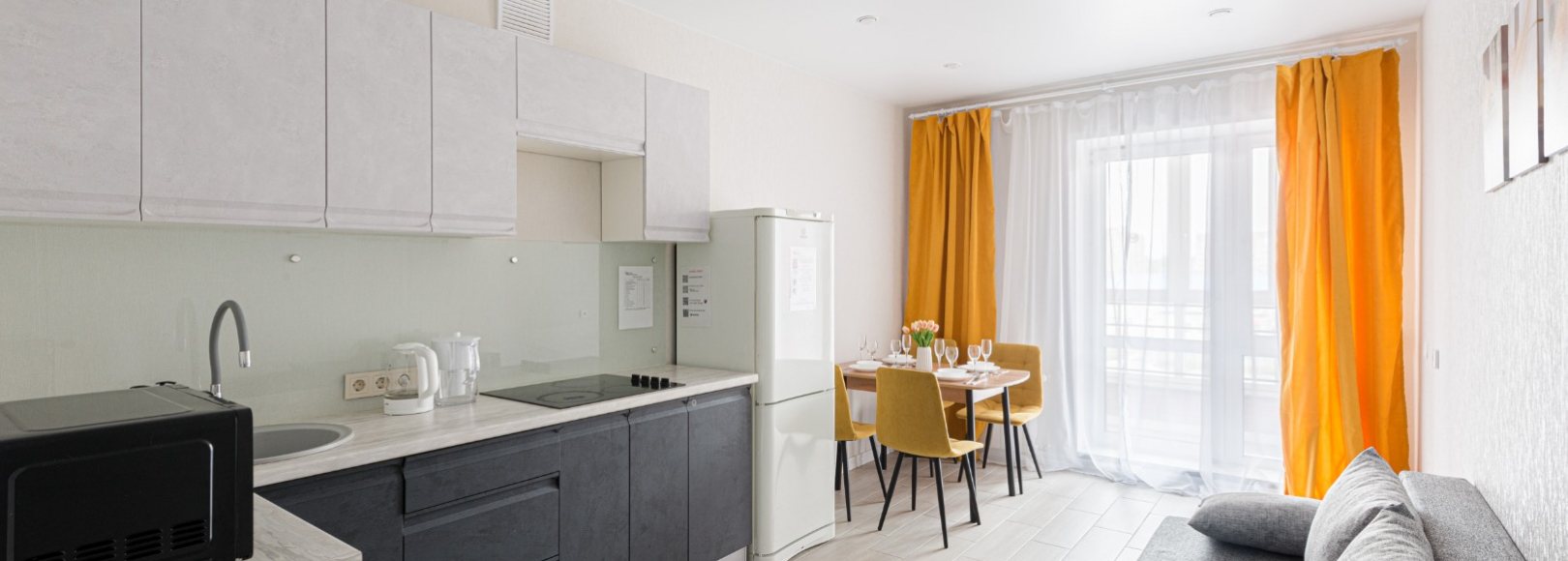 Фотография квартиры Просторная новая квартира в современном мкр. Новый город, Прокопьева 11 от RentAp