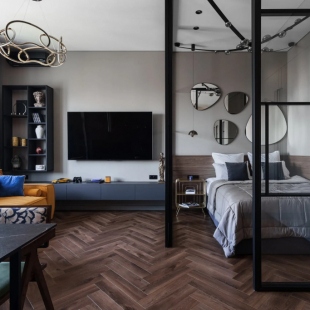 Фотография квартиры Квартира Nesterov - Роскошный дизайнерский Пентхаус