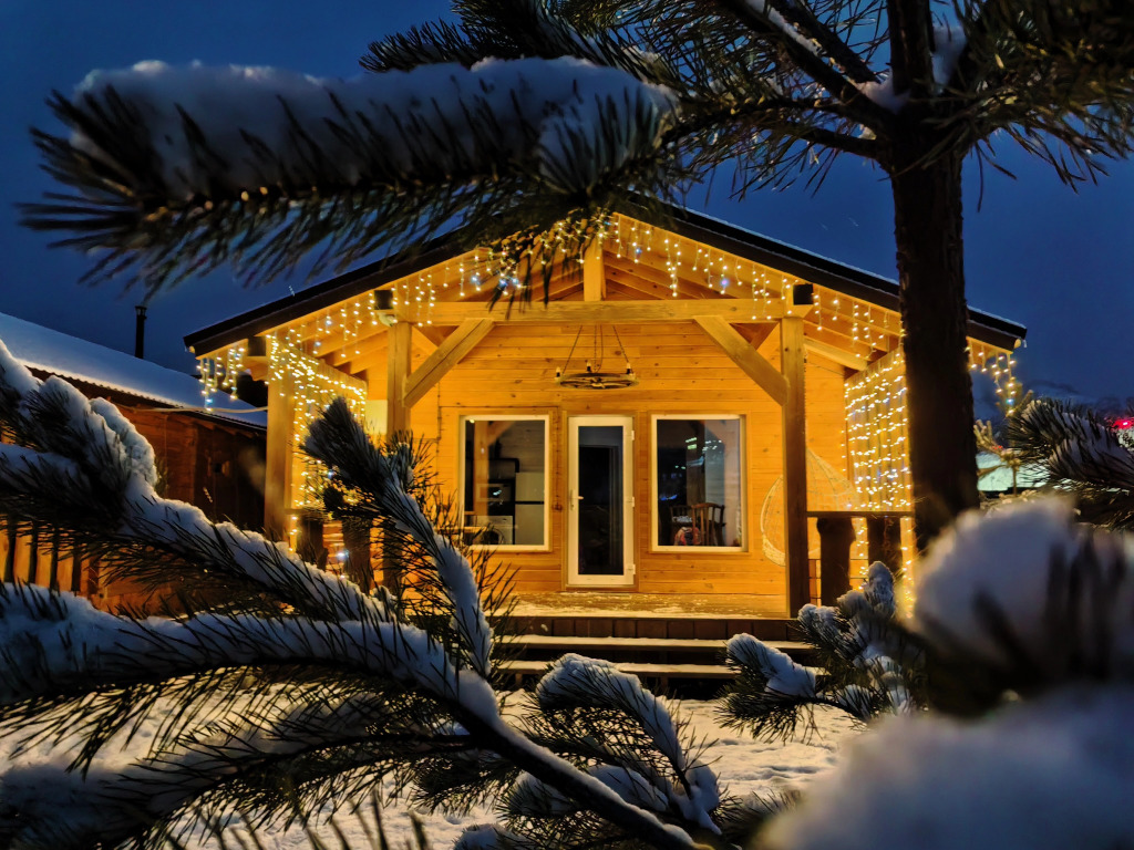 Фотография Коттеджа Частный дом Уютный дом возле озера Манжерок