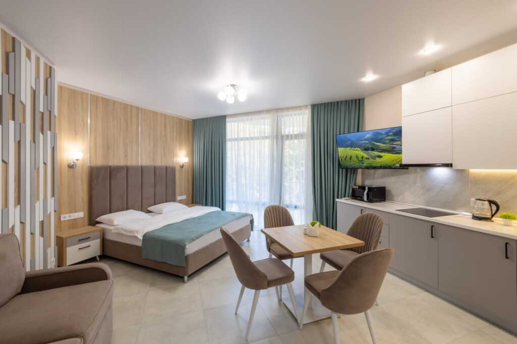 Фотография квартиры Квартира Студия от УК Family Pride Apartments 2 этаж кв.9