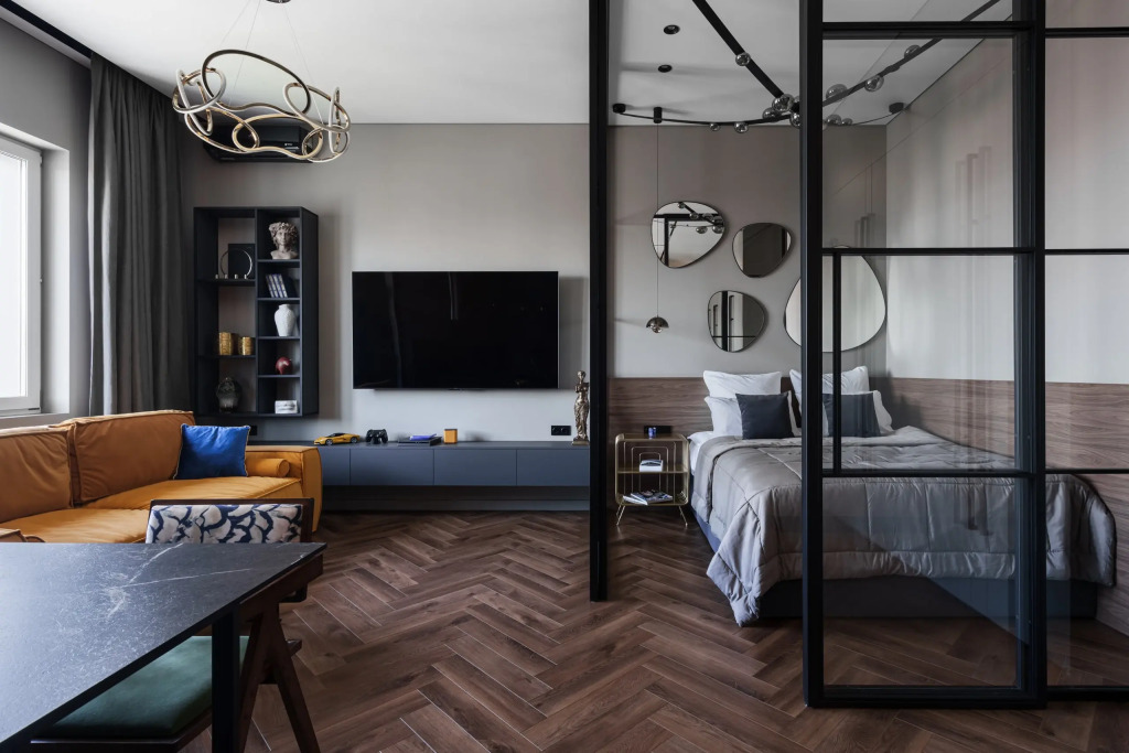 Фотография квартиры Квартира Nesterov - Роскошный дизайнерский Пентхаус