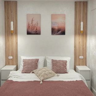 Фотография квартиры Квартира Уютная с видом на заснеженные горы