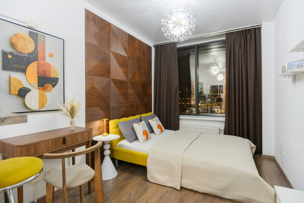 Фотография квартиры Апартаменты ApartHause с красивым видом и эстетичным дизайном