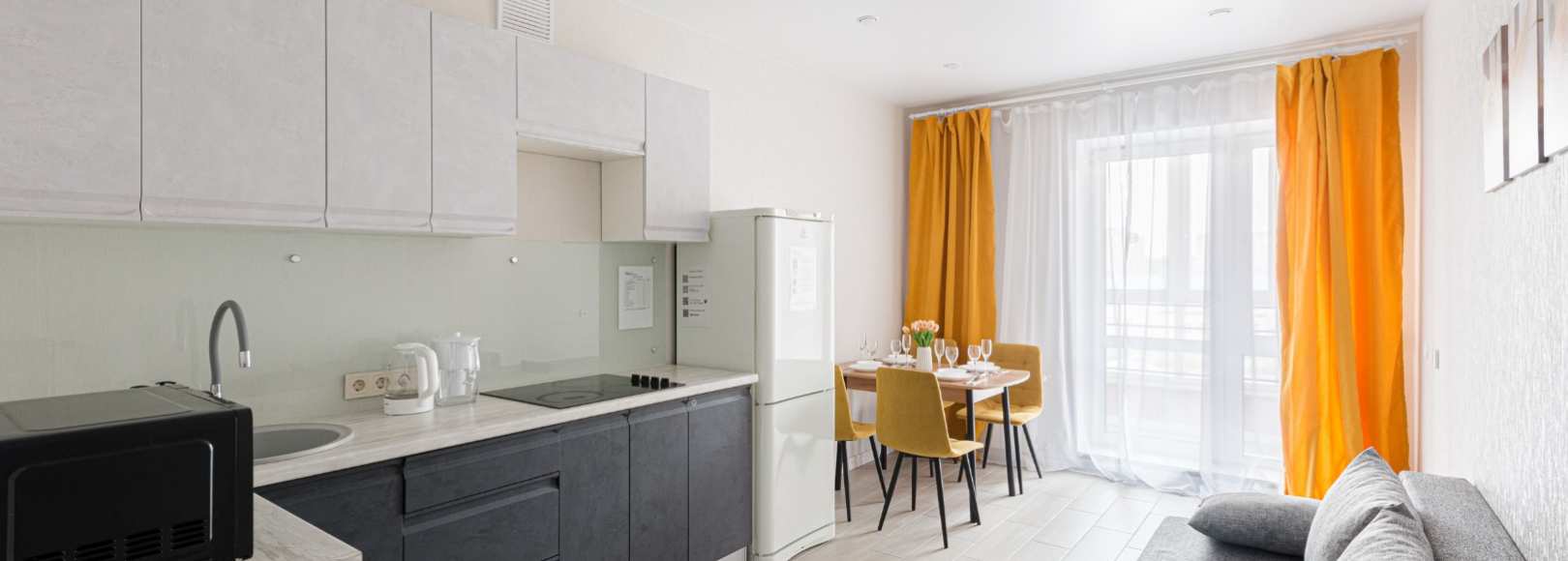 Фотография квартиры Просторная новая квартира в современном мкр. Новый город, Прокопьева 11 от RentAp