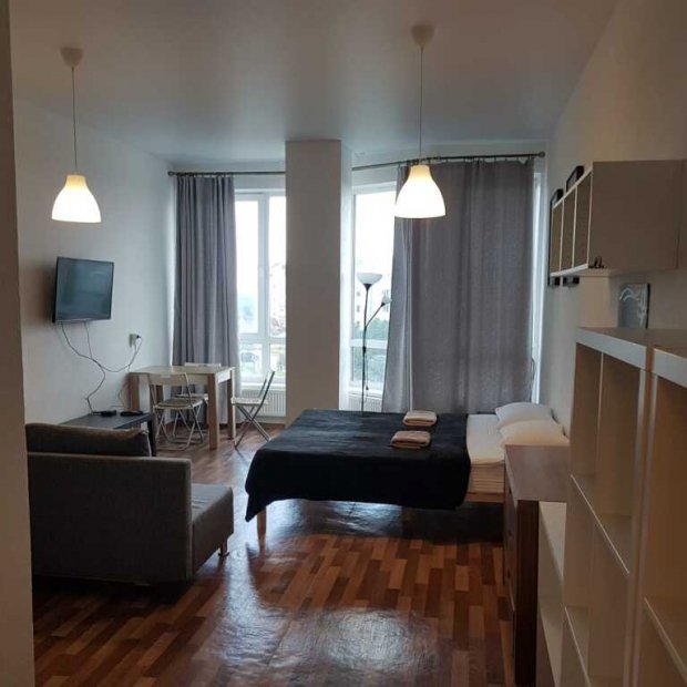 Фотографии квартиры
Апартаменты Студия с Панорамными Окнами