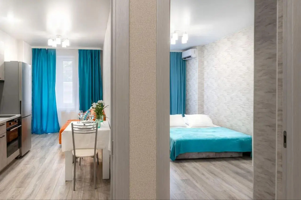 Фотография квартиры Апартаменты на улице Ларина 45 строение 1