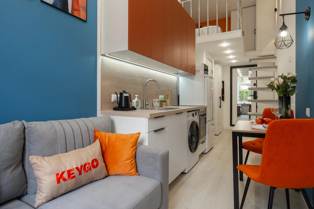 Фотография квартиры Апартаменты KeyGo 1013 Студия Рядом с парком Сокольники