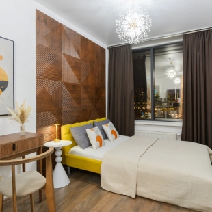 Фотография квартиры Апартаменты ApartHause с красивым видом и эстетичным дизайном