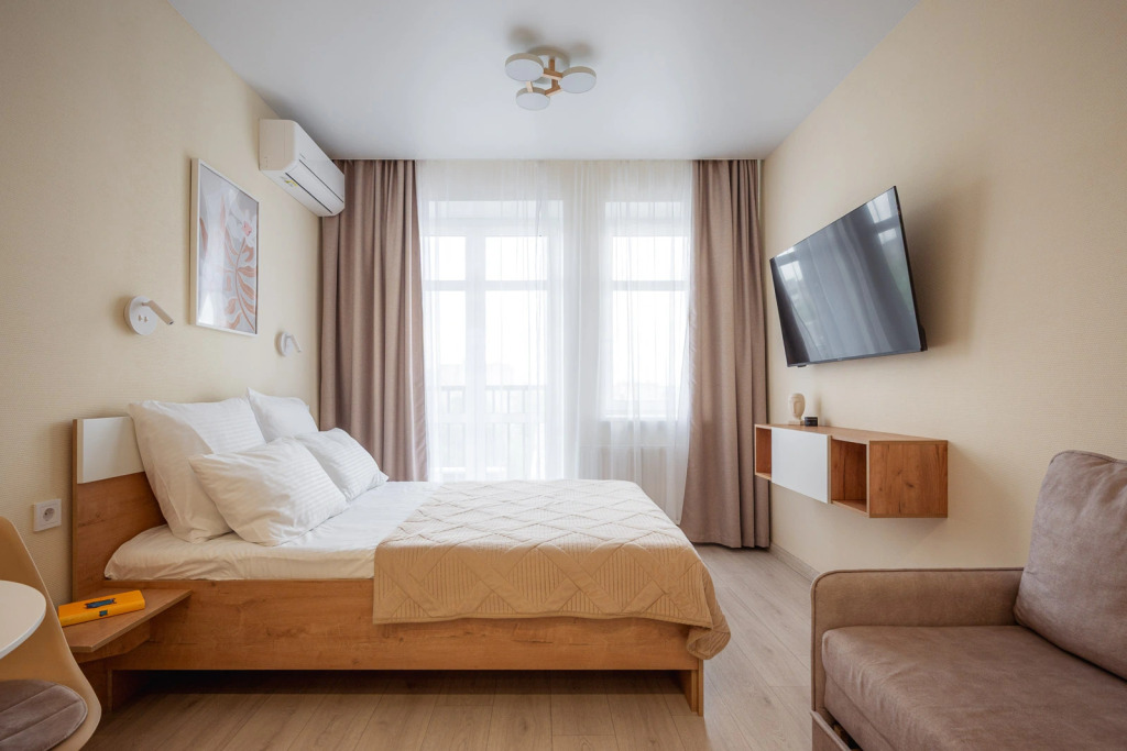 Фотография квартиры Квартира Новая студия в центре города