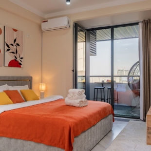 Фотография квартиры Апартаменты Современная студия с панорамой Tashkent City