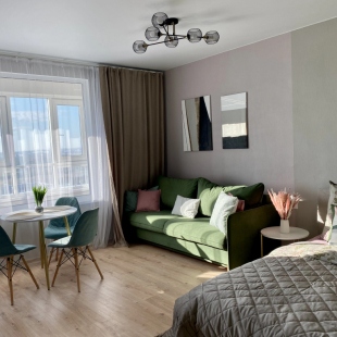 Фотография квартиры Квартира Уютная студия, Золотистый бульвар 17
