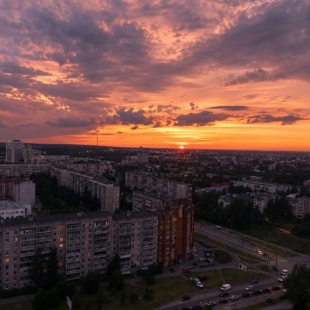 Фотография квартиры Квартира Уютная Евро2 с Видом на Город от ДомТут