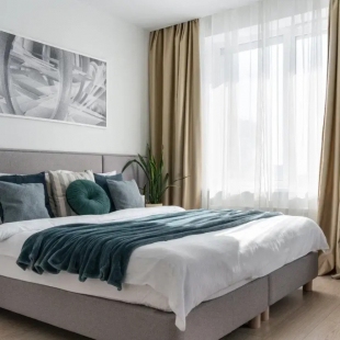 Фотография квартиры Апартаменты Family Apartment с панорамным видом на город