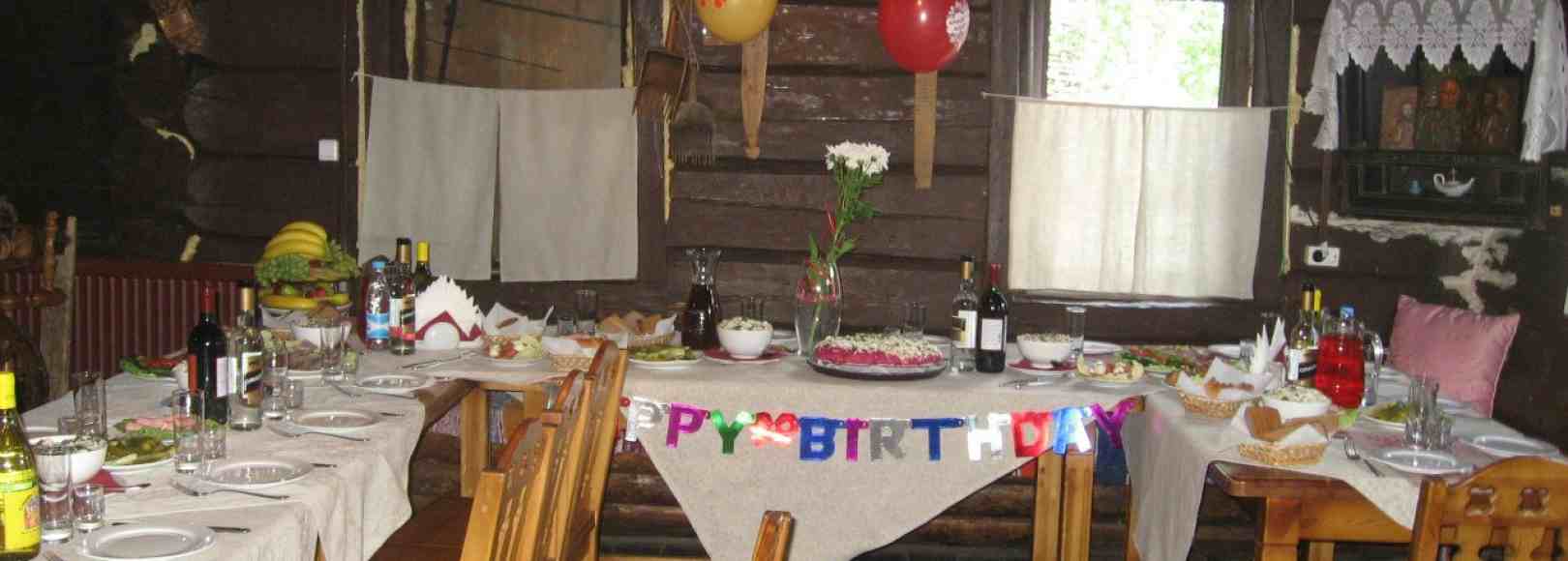 Фотография банкетного зала Карельская усадьба