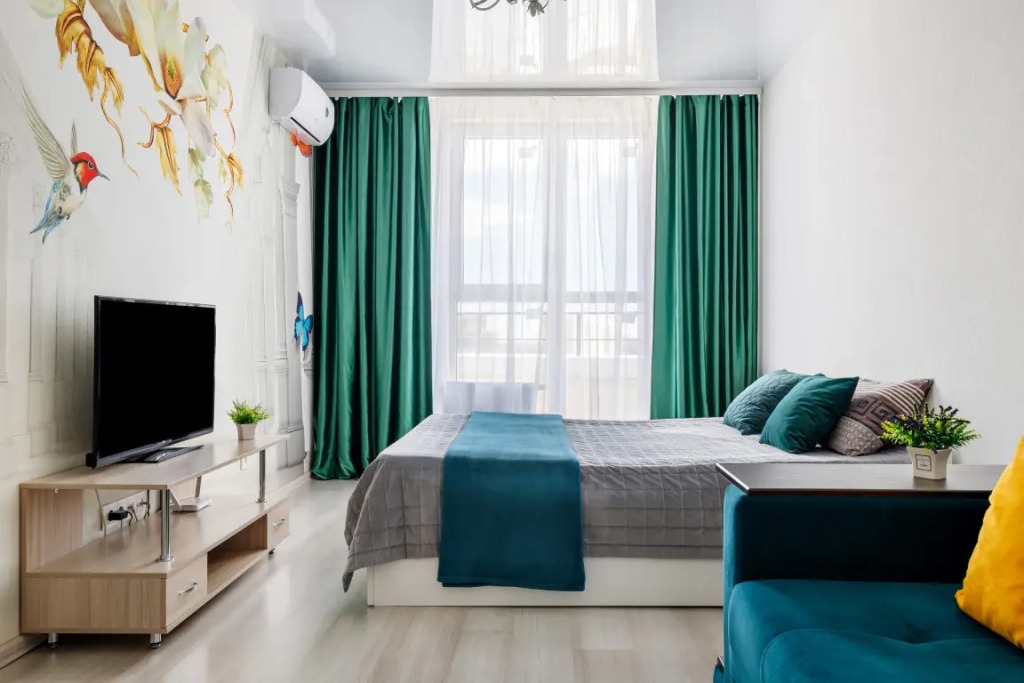 Фотография квартиры Апартаменты Полулюкс с Видом на Город Юг-Апарт на Красной 176